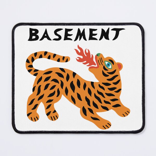 Item preview, Basement Burning Tiger designed and sold by Vickyveum.