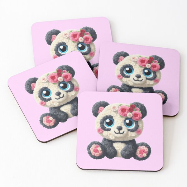 Item preview, Flower Panda 7 designed and sold by PANDALOVEART.