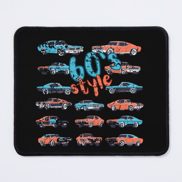 Item preview, Vintage Look Sixties 60's style cars car muscle cars  designed and sold by DraklithsDen.