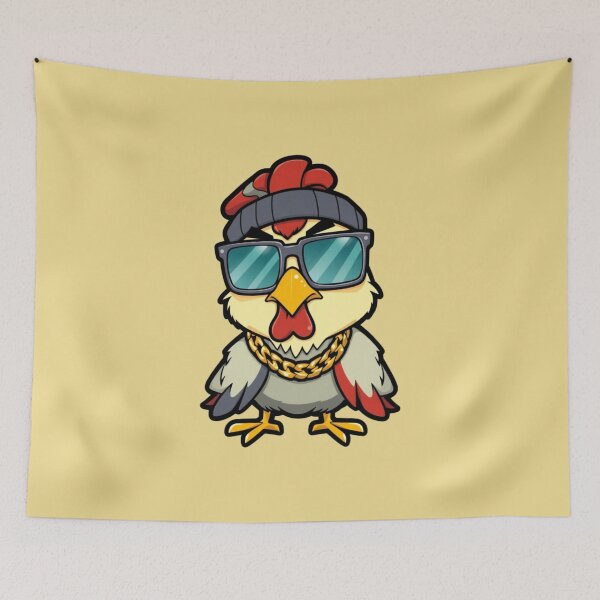 Item preview, Celebrity Chicken – Star of the Show Sticker designed and sold by Babayaa.