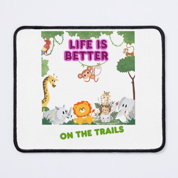 Item preview, Life is better On The Trail 2 designed and sold by cookiesTshirts.