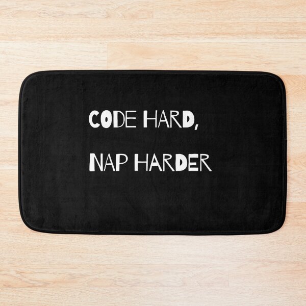 Item preview, Code Hard Nap Harder designed and sold by tshirtfandom.