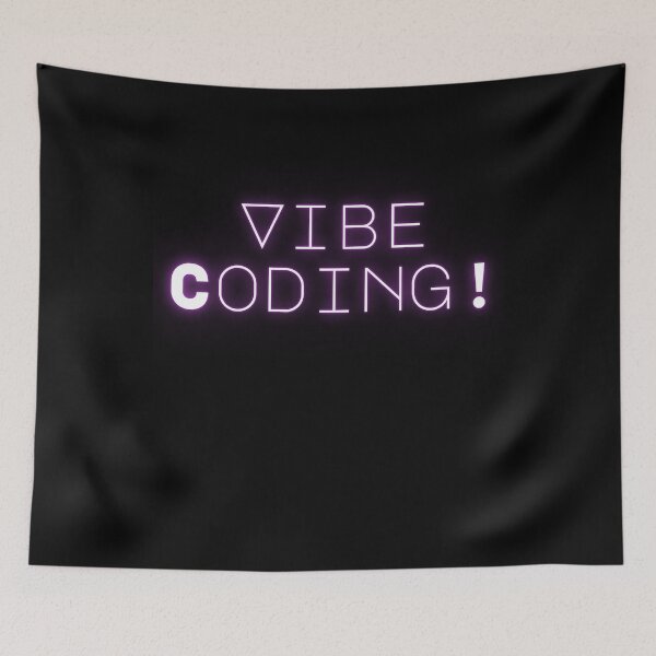 Item preview, Vibe Coding designed and sold by tshirtfandom.