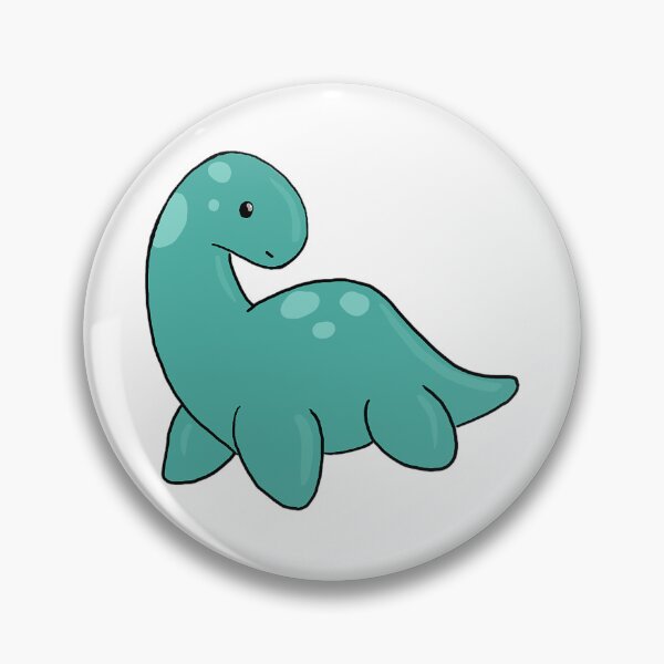 Item preview, Cute Baby Nessie – Kawaii Dinosaur Lake Monster | Whimsical Cryptid Art designed and sold by graceirisart.