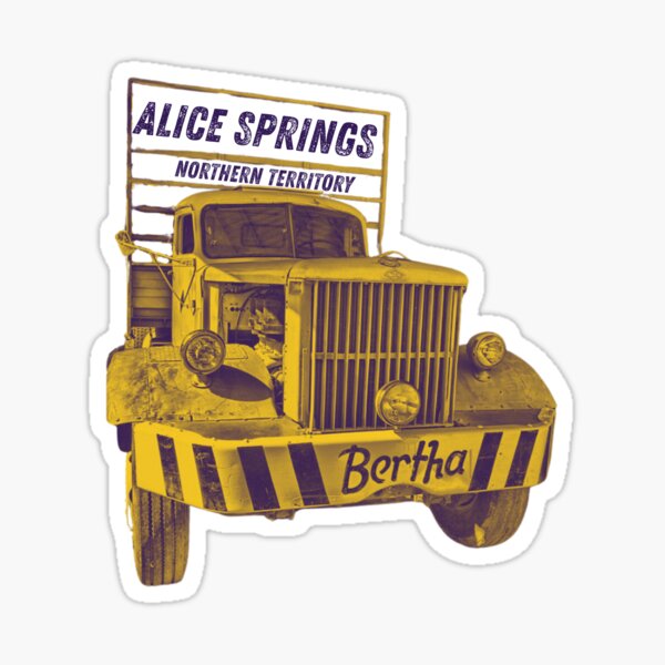 Item preview, Alice Springs 19 designed and sold by Top End Stickers.