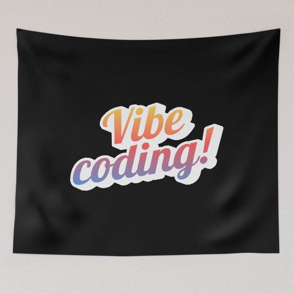 Item preview, Vibe Coding designed and sold by tshirtfandom.