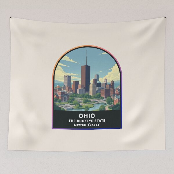 Item preview, Ohio (OH), State of the United States of America designed and sold by PinkandP.