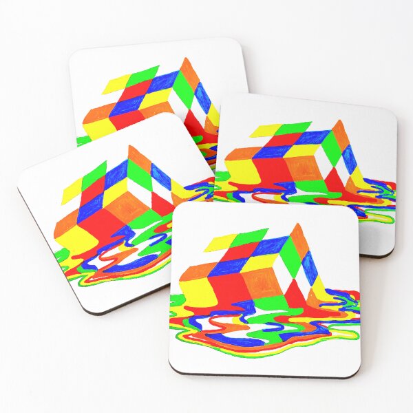 Item preview, Melting Rubik's  designed and sold by Chad's Fresh Art.