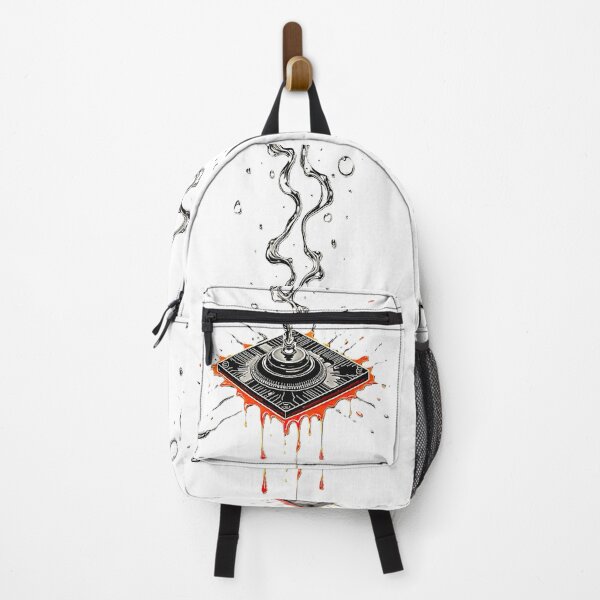 Item preview, Cyberpunk Liquid Tech – Melting Motherboard Futuristic Art designed and sold by Dark-Circuit-Haven.