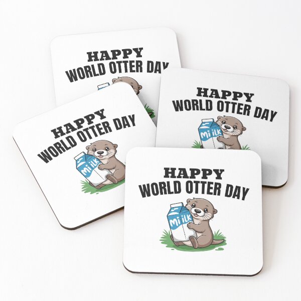 Item preview, World Otter Day designed and sold by Minimalismat.