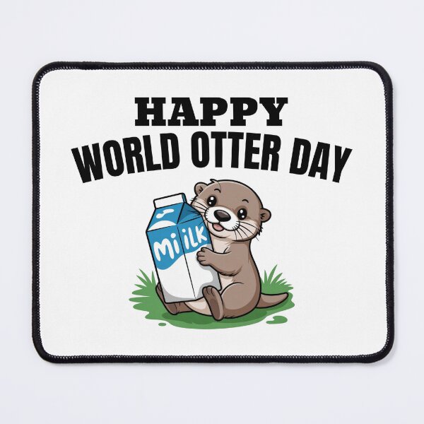Item preview, World Otter Day designed and sold by Minimalismat.