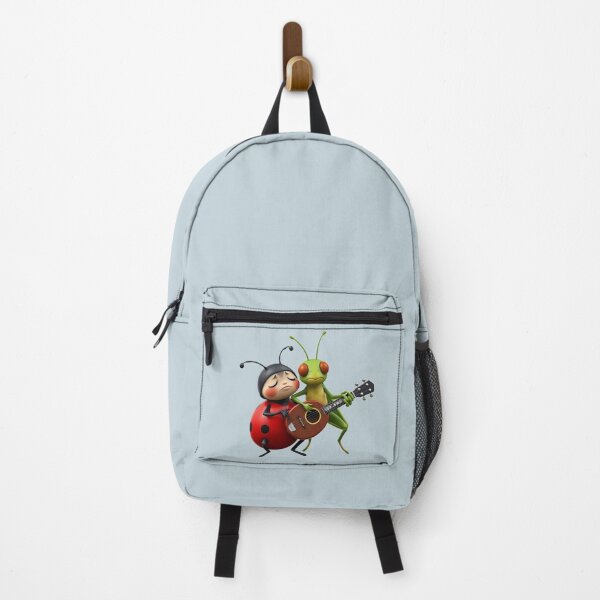 Item preview, Ladybug and Grasshopper Playing the Mandolin designed and sold by Artbellachi.