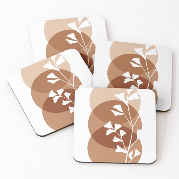 Item preview, Botanical Neutral Abstract Circles designed and sold by Pattern&Pixel.