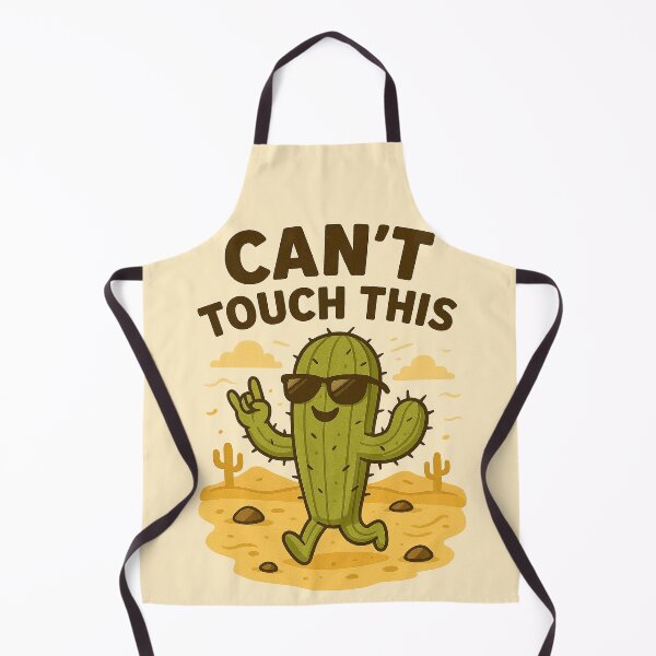 Item preview, Can't Touch This – Cool Cactus Rocking Illustration designed and sold by Patternicity.