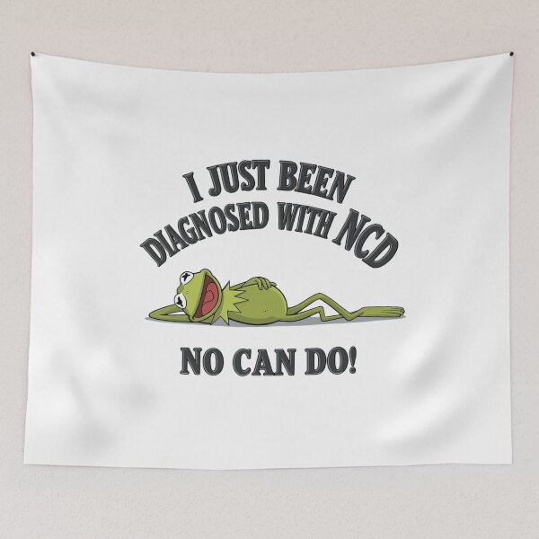 Item preview, No can do, Lazy, chill, relax, funnyfits70, Humor, Funny, retro, vintages, funny quotes, animal humor, designed and sold by FunnyFits70.