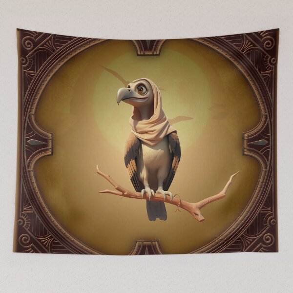 Item preview, A bird with style and a touch of mystery, the cute vulture. designed and sold by nicky2342.