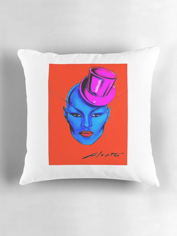 Thumbnail 3 of 4, Pillow, GRACE designed and sold by AlvaroArts.