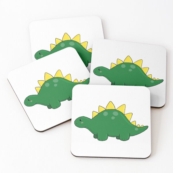 Item preview, Chunky Stegosaurus – Cute Dinosaur Art | Wholesome Dino Vibes designed and sold by graceirisart.