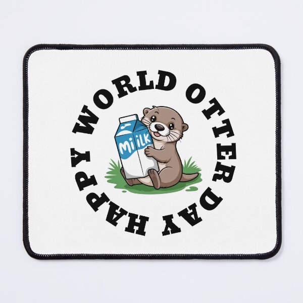 Item preview, World Otter Day designed and sold by Minimalismat.
