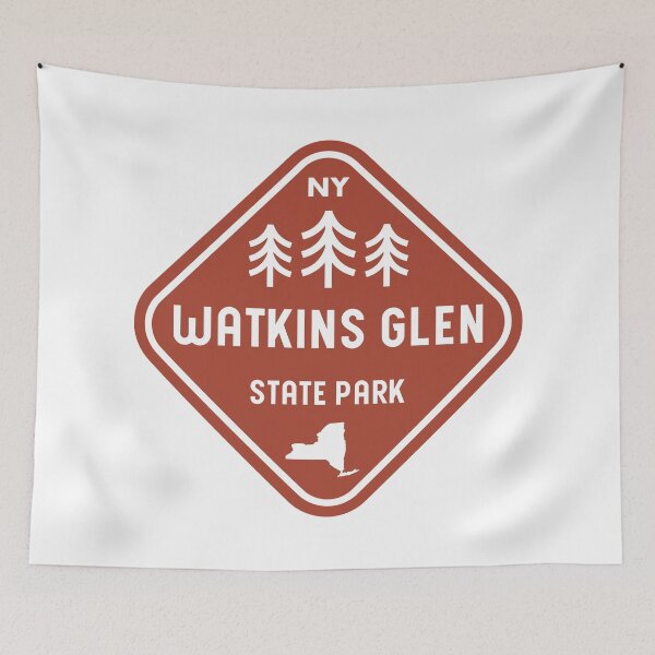 Item preview, Watkins Glen State Park New York Rhombus designed and sold by bivenart.