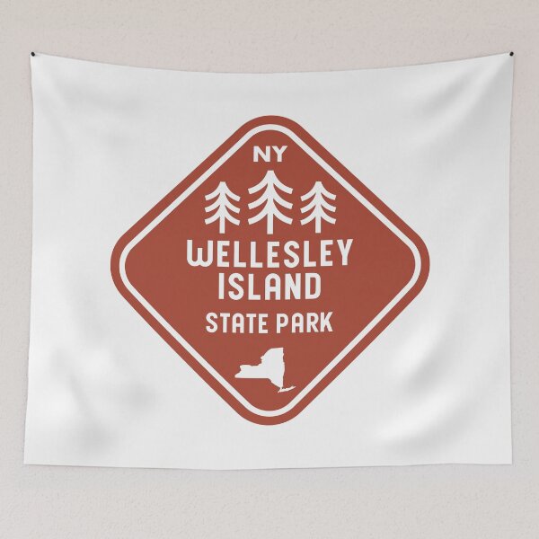 Item preview, Wellesley Island State Park New York Rhombus designed and sold by bivenart.