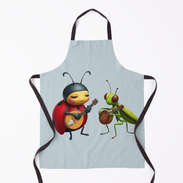 Item preview, Ladybug and Grasshopper Musicians designed and sold by Artbellachi.