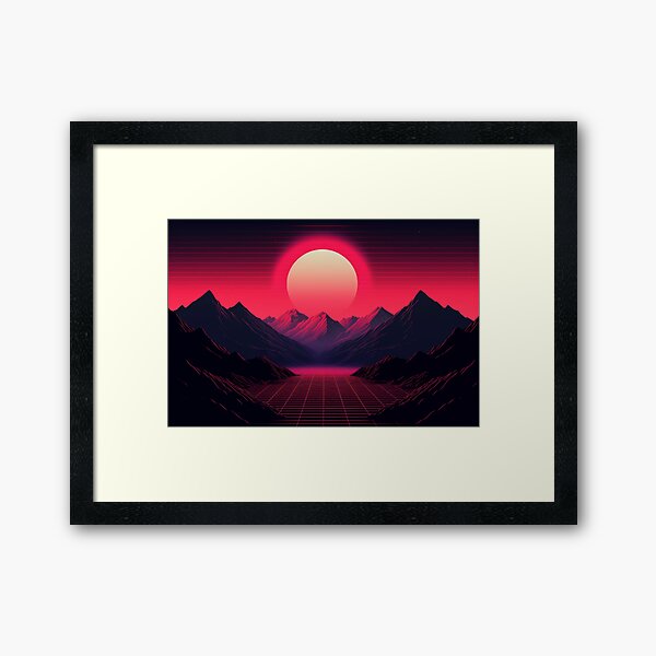 Item preview, Vaporwave Sunset designed and sold by da90bbx.
