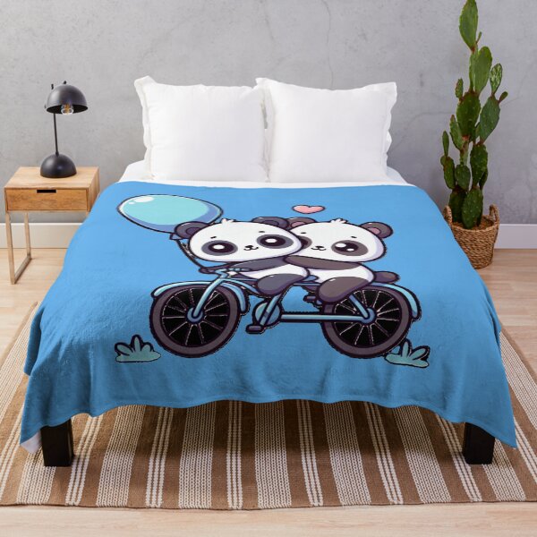 Item preview, Cycling Pandas - Panda Couples 3 designed and sold by PANDALOVEART.