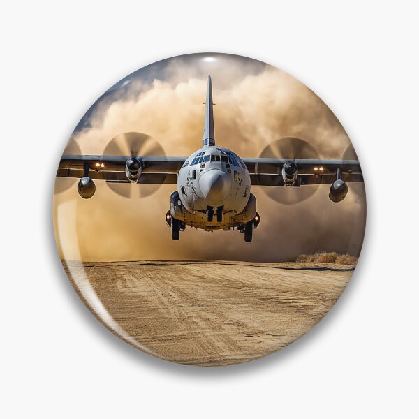 Item preview, C-130 Hercules Desert Takeoff designed and sold by Skyframe Aviation.