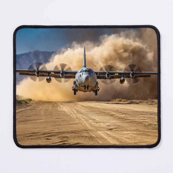 Item preview, C-130 Hercules Desert Takeoff designed and sold by Skyframe Aviation.