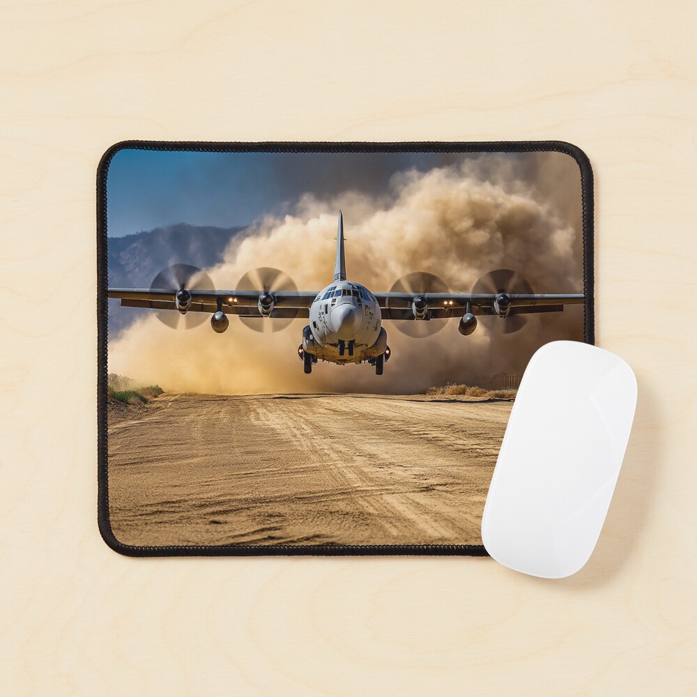 C-130 Hercules Desert Takeoff