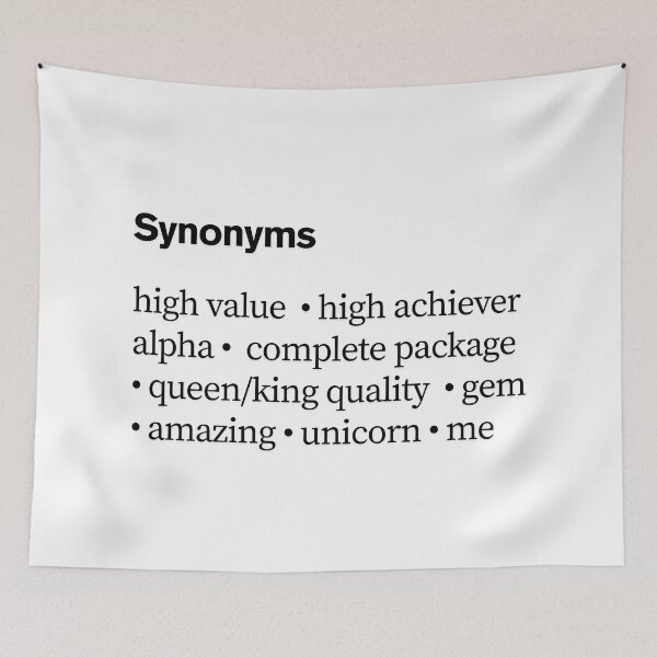 Item preview, Synonyms designed and sold by TokyoChick.