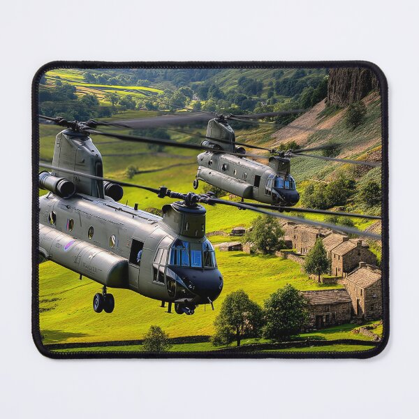 Item preview, Chinook In Yorkshire Dales designed and sold by Skyframe Aviation.