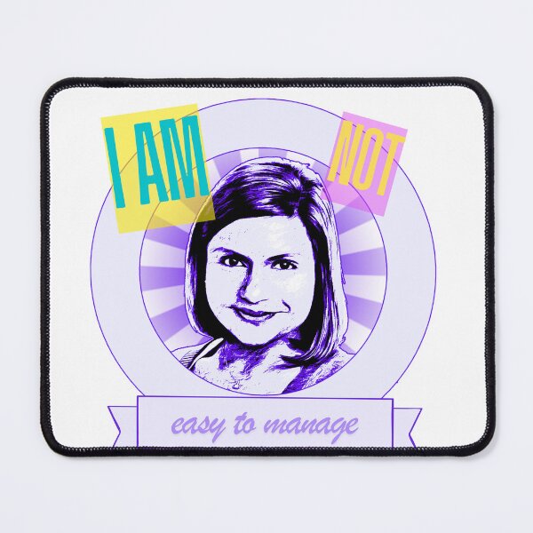 Item preview, Kelly Kapoor T-Shirt - 'I’m Not Easy to Manage' Quote | The Office Funny Fan Apparel designed and sold by Thread Lightly.