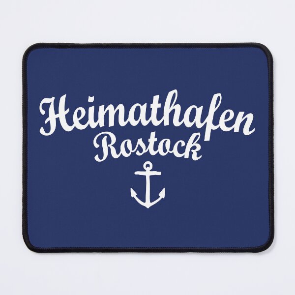 Item preview, Home port Rostock (White) Rostock designed and sold by theshirtshops.