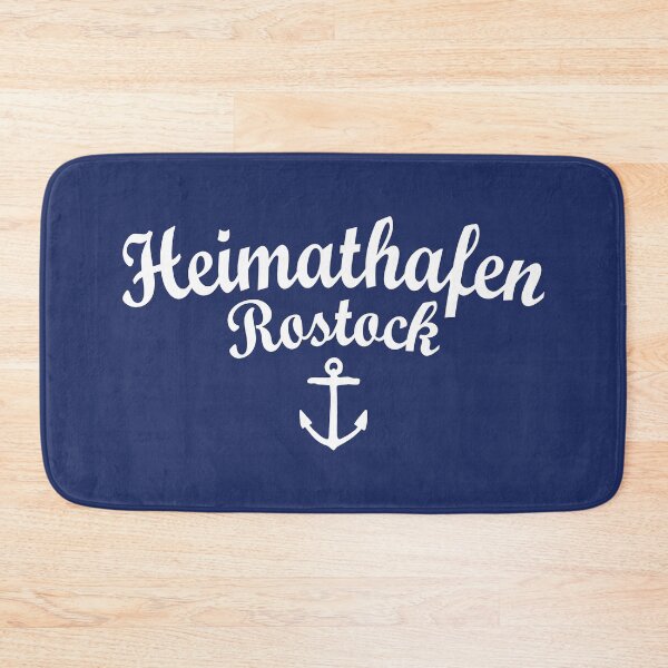Item preview, Home port Rostock (White) Rostock designed and sold by theshirtshops.