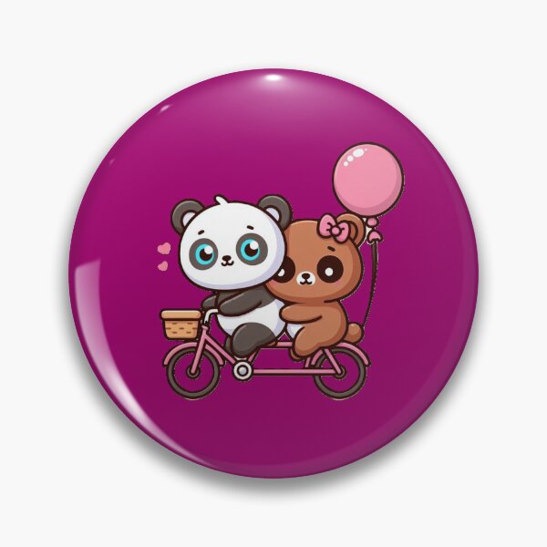 Item preview, Cycling Pandas - Panda Couples 5 designed and sold by PANDALOVEART.