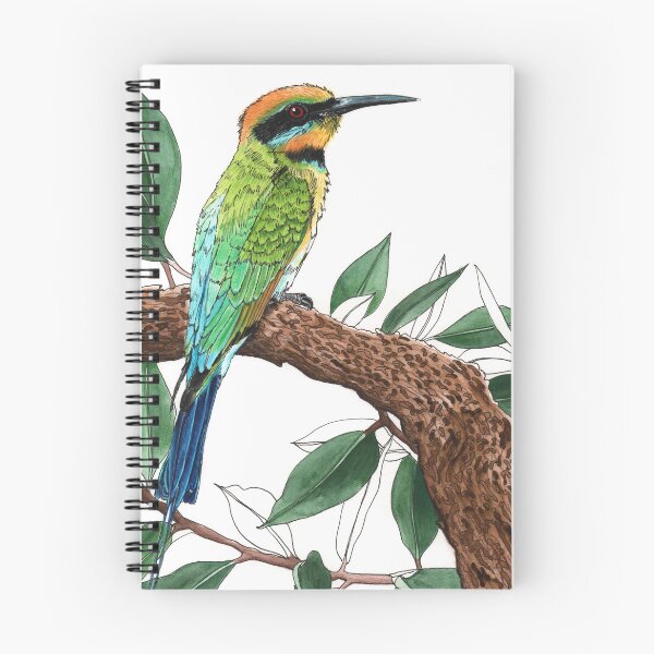 Item preview, Rainbow Bee Eater Australian bird designed and sold by blueidesign.