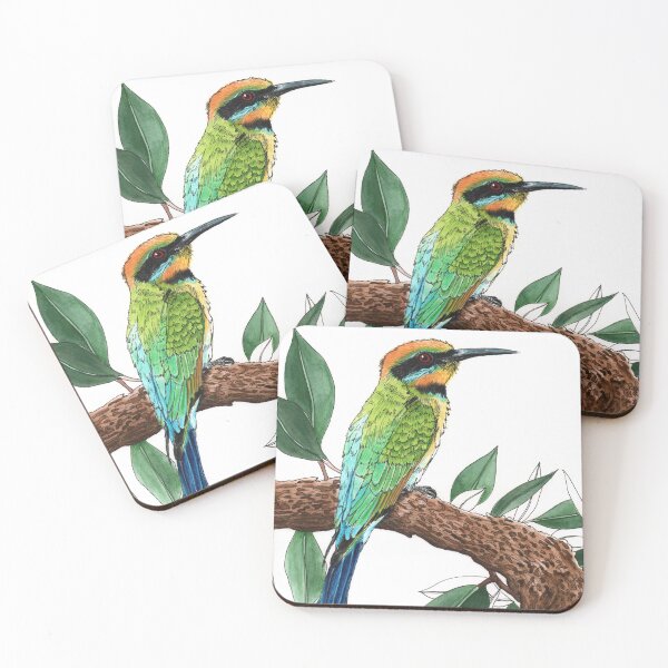 Item preview, Rainbow Bee Eater Australian bird designed and sold by blueidesign.