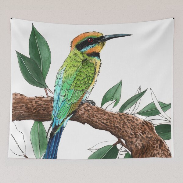 Item preview, Rainbow Bee Eater Australian bird designed and sold by blueidesign.