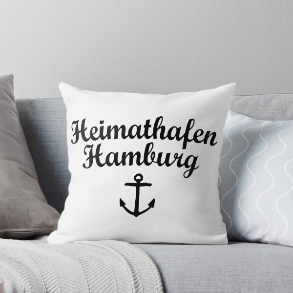 Item preview, Home port Hamburg (Black) Hamburg designed and sold by theshirtshops.
