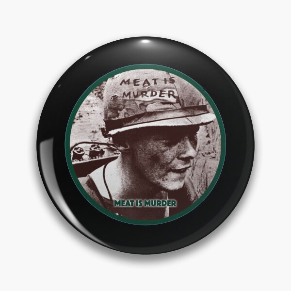 Item preview, Meat is Murder - Classic Vintage  - Green designed and sold by SentientGallery.