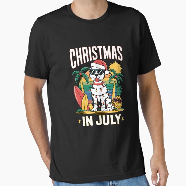 Item preview, Christmas In July Dog Lover Beach Xmas Summer designed and sold by BoriZ999.