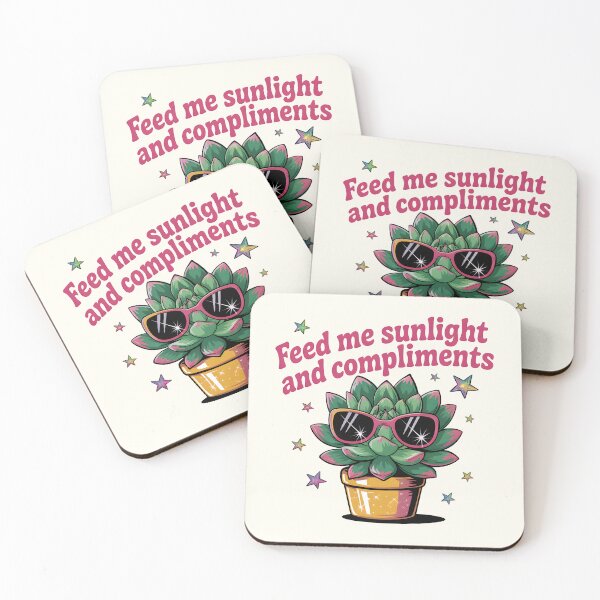 Item preview, Feed Me Sunlight and Compliments designed and sold by Jollys-ArtShop.