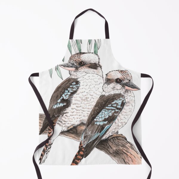 Item preview, Kookaburra Pair Gum Tree designed and sold by blueidesign.