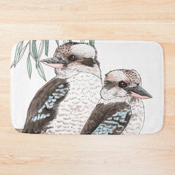 Item preview, Kookaburra Pair Gum Tree designed and sold by blueidesign.