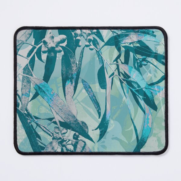 Item preview, Eucalyptus leaves buds green blue designed and sold by blueidesign.