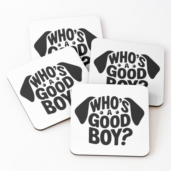Item preview, Who's a good dog? designed and sold by Vector-Mint.