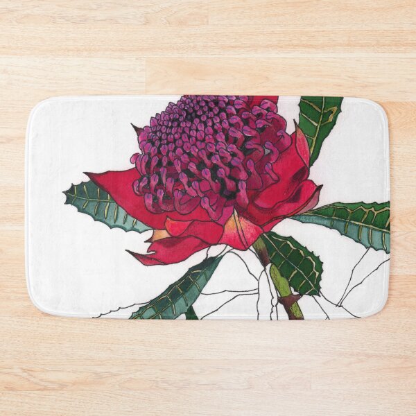 Item preview, Waratah flowers pink designed and sold by blueidesign.