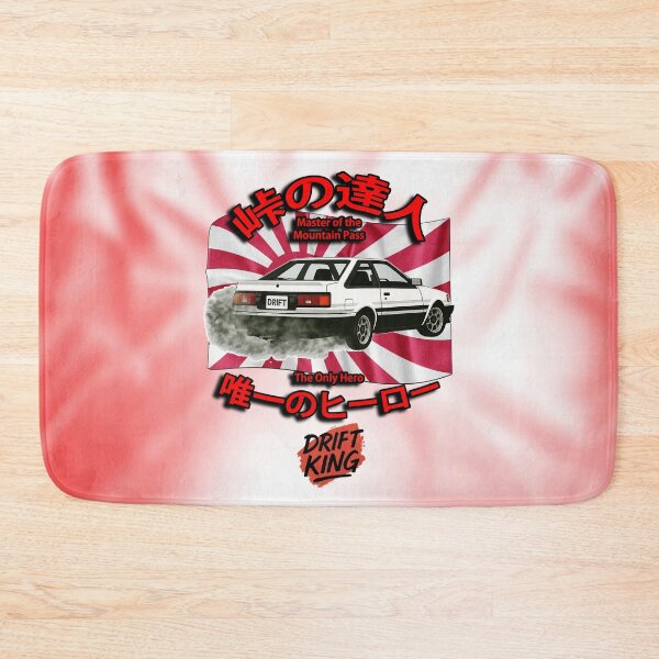 Item preview, AE86 Drift King – Mountain Drift Legend (Red Energy) designed and sold by Michael van der Hoorn.